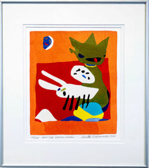 Jänis saa sopivan lahjan